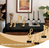Blltzzz 3 Pcs Music Note Sculptures,Handmade Modern Musical Decoration Table Centerpiece Statue for Piano Bookshelf