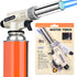 Culinary Professional Kitchen Butane Torch, Upgrade Creme Brulee Blow Torch for Cooking, Adjustable Flame