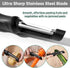 Beneno Swivel Vegetable Peeler, Razor-Sharp Smooth Peeling Potato Peelers with Stainless Steel Blades, Ergonomic