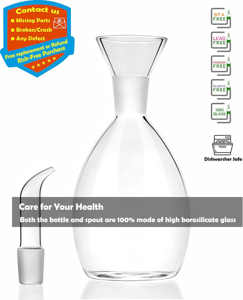 18 oz 500 ml HAIZEEN / Olive Oil & Vinegar Dispenser with Non Drip Spout - Oil Pourer Dispensing Bottles Soap dispenser