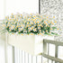 Artificial Daisies Flowers, 4 Bundles UV Resistant Faux Plants for Indoor Outdoor Decor