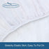 SPRINGSPIRIT Twin Extra Long Waterproof Mattress Protector, Terry Fitted Sheet for College Dorm Room