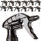 S & E Packaging 12 Pack Replacement Trigger Sprayer Heads Black 28-400 Spray Nozzles for 32