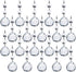 Yesland 20 Pcs Crystal Glass Ball, 30mm Pendants Balls & Chandelier Prisms,