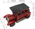 Berfutall 10'' Iron Classic Red Classic Cars Model Collectible Vehicle Decoration for Table Top Decor
