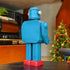 Robot Automatons Vintage Clock Bot Craft Cartoon Droid Model for Desktop Home Bedroom Office Robot Collection Boys Man