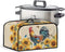 Chicken Sunflower Crock Pot Dust Cover, Oval Fits 6-8 qt Slow Cooker, Dustproof Kitchen Appliance Accessories