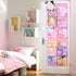 12 Closet KIMBORA Large Mesh Pockets Over the Door Shoe Organizer for Hanging Shoe Rack for Door Sneaker Hanger Boot
