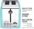 OVENTE 2 Slice Toaster, Extra Wide Slot with 6 Toast Settings, Compact Stainless Steel Countertop Toaster