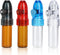 Refillable Portable Spice Dispenser with Knob Switch Storage Bottle, Salt and Pepper Shakers (4 Pack)