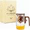Enchanti Tea Pot - Modern Glass Infuser Teapot - Water Separation Magic