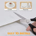 Viseeko Non-Adhesive Shelf Liner for Kitchen Cabinets, Strong Grip Marble Drawer Liner, Easy to Use (White, 11.8IN x