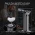 Quad Torch Lighter with Adjustable Flame, Refillable Windproof Blow Torch for Kitchen Cooking and BBQ