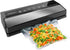 GERYON Vacuum Sealer, Vacuum Sealer Machine for Food Storage with Sealer Bags & Roll, Compact Design, Silver