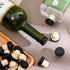 Yookeer T-shaped Cork Wine Bottle Stoppers, Reusable Sealing Plug for Beer Bottles DIY Craft (Black, 24 Pcs)