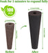 100 Doter pcs Grow Sponges for Hydroponics Compatible with AeroGarden, Hydroponics Growing System Pods, General