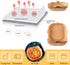 Air Fryer Disposable Paper Liner, Square Non-Stick Baking Sheet for Air Fryer Basket, Oil-proof, Water-proof (50PCS 7.9