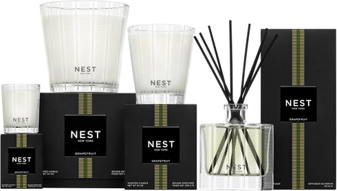 NEST New York Grapefruit Scented Votive Candle - 2 oz - Up to 28-Hour Burn Time - Reusable Glass Vessel