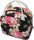 EurCross Floral Canvas Compact Lunch Bag for Women, Trendy and Practical Bento Box Tote