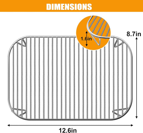 Woodfire Grill Accessories - Stainless Steel Stand for Ninja OG701 OG751 Woodfire Grill & Smoker