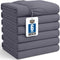 Utopia Bedding Full Fitted Sheets - Bulk Pack of 6 Bottom Sheets