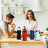 16.9 oz 16 17 18 oz 2 Desing Wish Portable Plastic Bottles Insulators Sleeves Beverage Bottle/Can Sleeves Holder