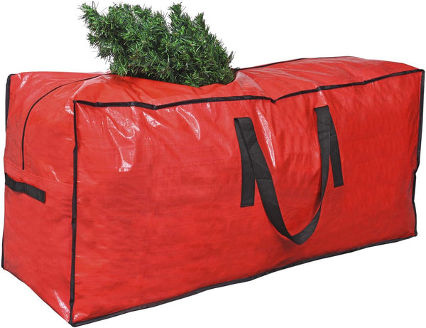 Primode Christmas Tree Storage Bag | Fits Up to 9 Ft. Tall Disassembled Tree | Protective Zippered Holiday Tree Storage