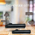 iSnuff Travel Storage Box, Discreet Compact Spice Dispenser, 2Pcs Bullet Style Set (L and XL)