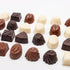 30 Hiawbon Pcs Fake Chocolate Artificial Food Realistic Mixed Color Chocolate Models Bulk Faux Dessert