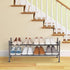 8 Closet, 2 STORAGE MANIAC Expandable Shoe Rack, Pairs Stackable Small Shoe Rack, Metal Adjustable Shoes Organizer