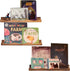 AZSKY Floating Bookshelf for Kids, Floating Shelves for Wall, Cloud Picture Ledge