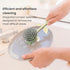 Vigar Florganic Daisy-Shaped Dish Brush, a Dish Brush with Handle, and a Dish Brush with Stand for Pot Scrubber