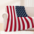 4th 30x40 Neatee Living Patriotic Throw Blanket Baby Small of July Memorial Day Fourth of July American Flag Blanket