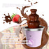 ZEVELOO MINI Chocolate Fountain Machine Small Electric Chocolate Fondue Fountain Machine for Party for Candy Butter