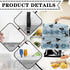 Cat Music Mixer Cover, Kitchen Appliance Covers to Keep Clean & Safe, Dustproof Compatible with 5-8 Qt Bowl-Lift Stand