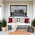 18x18 Set 2, Christmas Pillow Covers of Modern Farmhouse Xmas Holiday Throw Pillow Cases Decoration for Sofa Couch