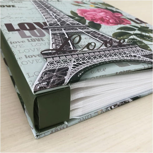 Photo Album 4"x6" 300 Pockets, Boxed Wedding Family Baby Anniversary Vacation Birthday Christmas Photo Albums
