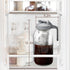 Cold Brew Coffee Maker - 2 Quart 64oz Stainless Steel Filter Cold Brew Pitcher Jar, No Leaks Cold Brew Mason Jar Coffee Maker, Easy to Clean Cold Coffee Maker by OneDream