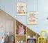 foedor Set 2, 12x16 Inch Positive Affirmations Wall Decor of Nursery Toddler Calming Corner Classroom Reading Corner