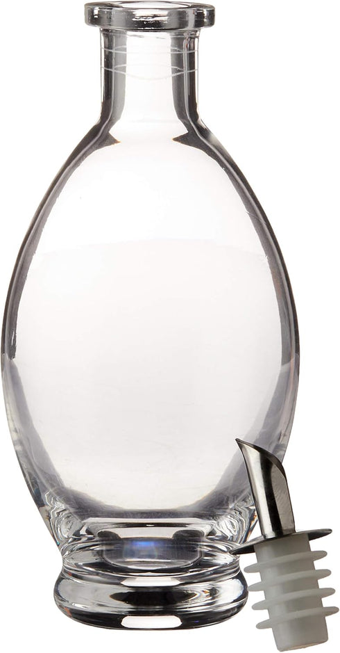 7.75" 3.25" Fox Run Olive Oil and Vinegar Drizzler Bottle, Oval, Glass, x