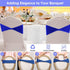Pack 25 VDS of PCS | Burgundy | Spandex Chair Sashes Bows Without Buckle | Stretch Elastic Banquet Universal Folding