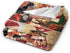 QETXVI 60"x 80" Custom Blanket with Photos Text Customized Blanket Personalized Flannel Throw Blankets for Adult Kid