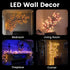 Generic 3.94 48LEDs 8 LED Tree Branch Lights for Wall FT Cherry Blossom Lights with Remote and Lighting Modes Cherry