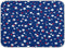 USA Patriotic Stars Dish Drying Mat 18 x 24 Inch Red Blue White Independence Day Tableware Protector for Kitchen