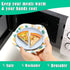 Microwave Bowl Holders Set of 5, Heat Resistant Polyester Sponge Bowl Pads for Soup Bowl, Geometric Pattern