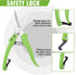 WORKPRO 2 Pcs Garden Clippers Kit, 8" Bypass Pruner & 8.5" Straight Blade Shear for Trimming Plants & Flowers
