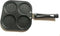 Non-Stick Pancake Pan - 4-Cup Mold Blini Griddle for Mini Pancakes and Fried Eggs, Multicolor Breakfast Maker
