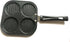 Non-Stick Pancake Pan - 4-Cup Mold Blini Griddle for Mini Pancakes and Fried Eggs, Multicolor Breakfast Maker