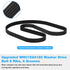 WH01X24180 Washer Drive Belt Replacement for GE Washer, AP6024314, 4455970, PS11736832, 23" Long, 5 Ribs