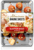Eatex Aluminum Baking Sheet - 9x13 Steel Baking Pan, Nonstick, Warp and Rust Resistant Cookie Sheets